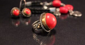 Red Coral Ring