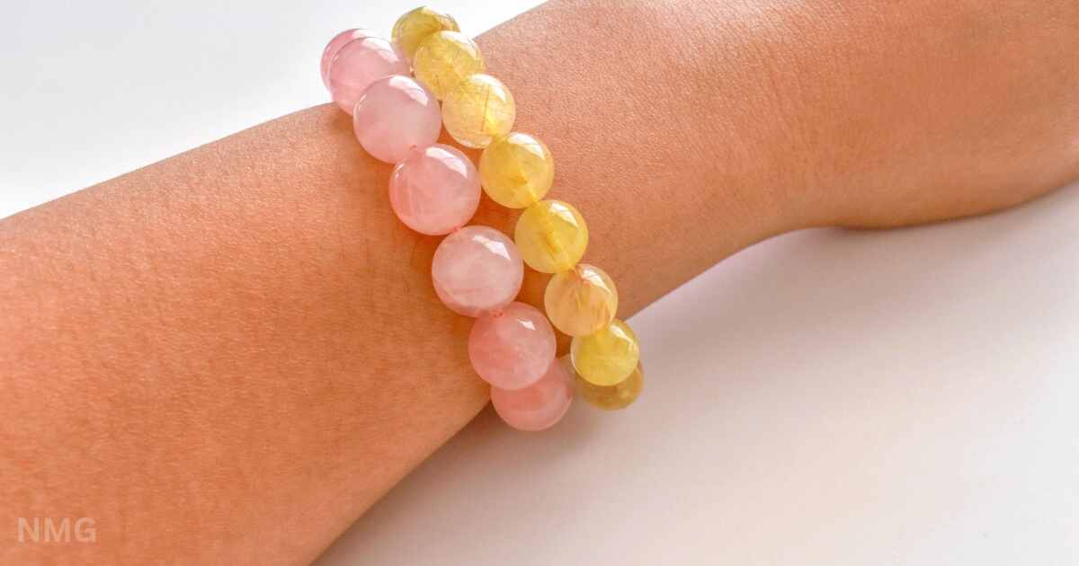 Sunstone bracelet